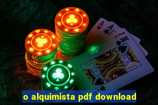 o alquimista pdf download